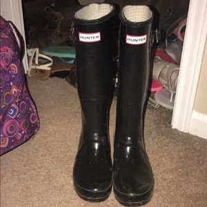 HUNTER rain boots